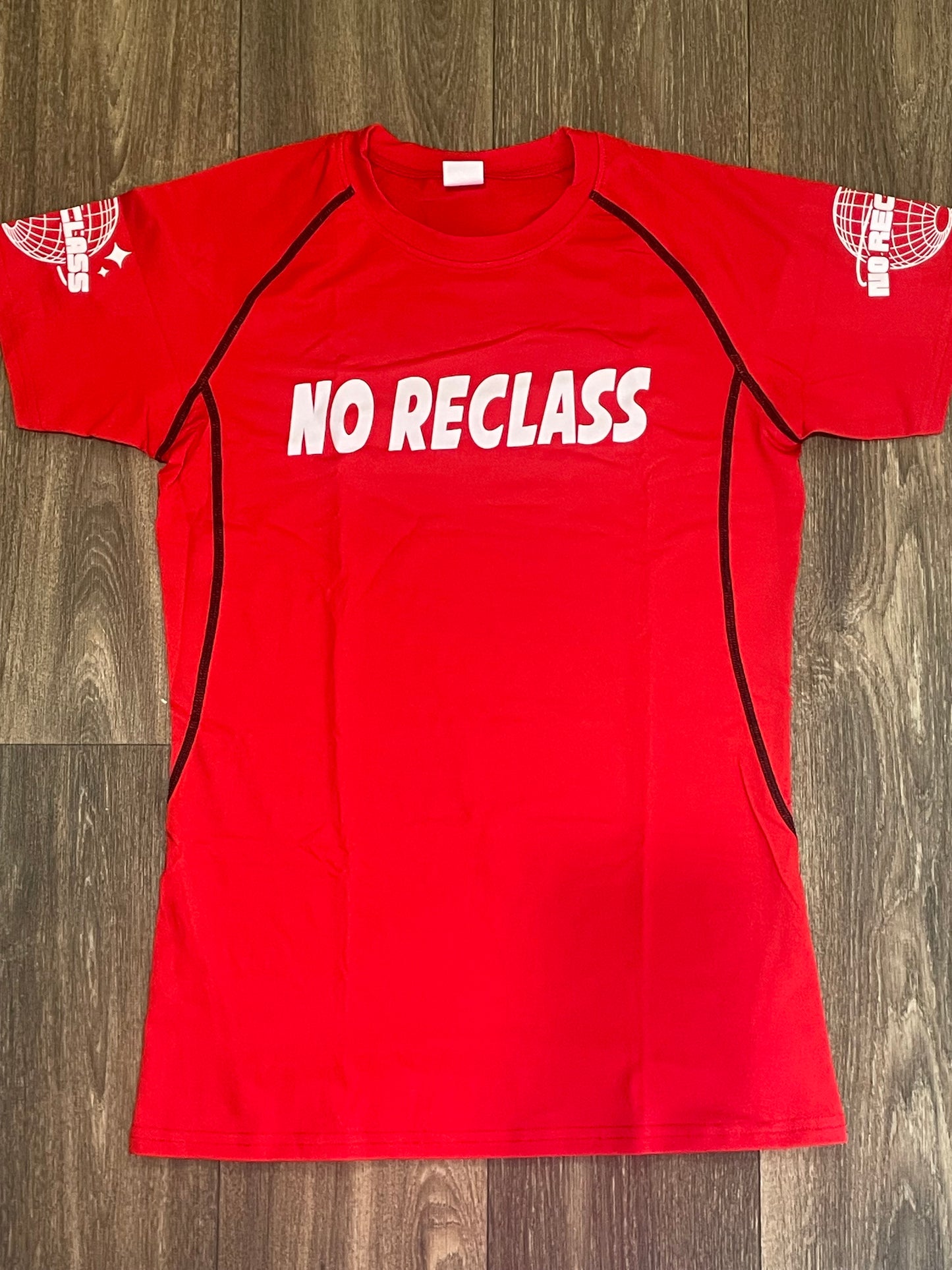 Red Performance Compression T-shirt